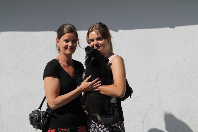 29. juni 2019.
Hvalp nr. 5. Tæve - Eija.
Så er den sidste hvalp også flyttet, Eija skal bo hos Fam. Canov i Stenløse. 
Familien består af Ann, Jens og tre store børn.